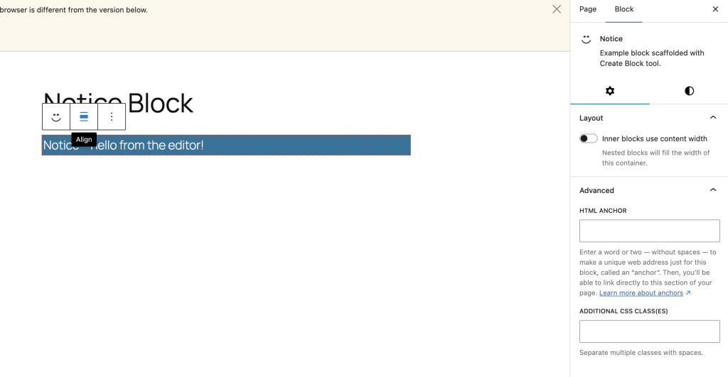 Building a Custom Block Part 2: Attributes and Supports | Learn WP ...